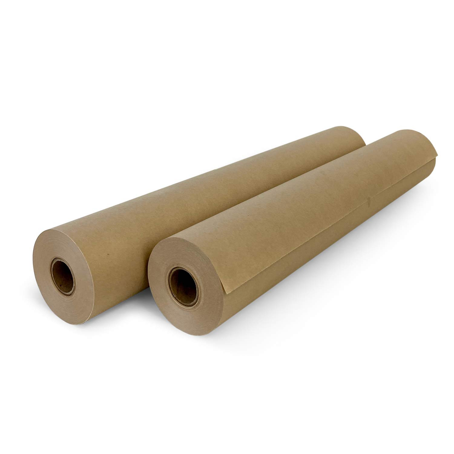 18" x 180' Brown Kraft Paper Roll, 30 lbs 2